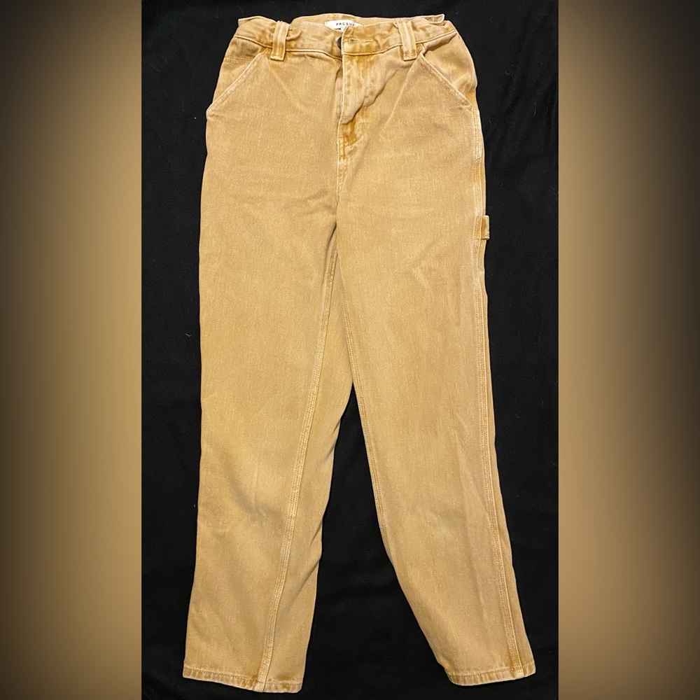 Pacsun Pants! Mustard, carpenter style, 90s high rise